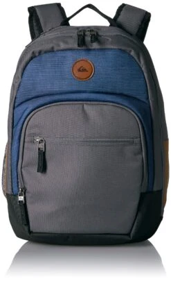 Quiksilver Men's SCHOOLIE Cooler II Backpack, F Jord Blue Heather, 1SZ