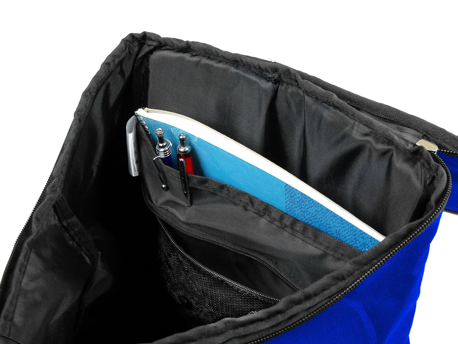 Soccer Backpack With Ball Holder Compartment - For Boys & Girls | Bag Fits All Soccer Equipment & Gym Gear (Black) (Blue) 2 Soccer Backpack With Ball Holder Compartment - For Boys & Girls | Bag Fits All Soccer Equipment & Gym Gear (Black) (Blue) - Image 2