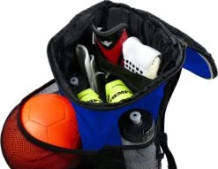 Soccer Backpack With Ball Holder Compartment - For Boys & Girls | Bag Fits All Soccer Equipment & Gym Gear (Black) (Blue) 9 Soccer Backpack With Ball Holder Compartment - For Boys & Girls | Bag Fits All Soccer Equipment & Gym Gear (Black) (Blue) -Backpack Shop 91SqeWuQHSL