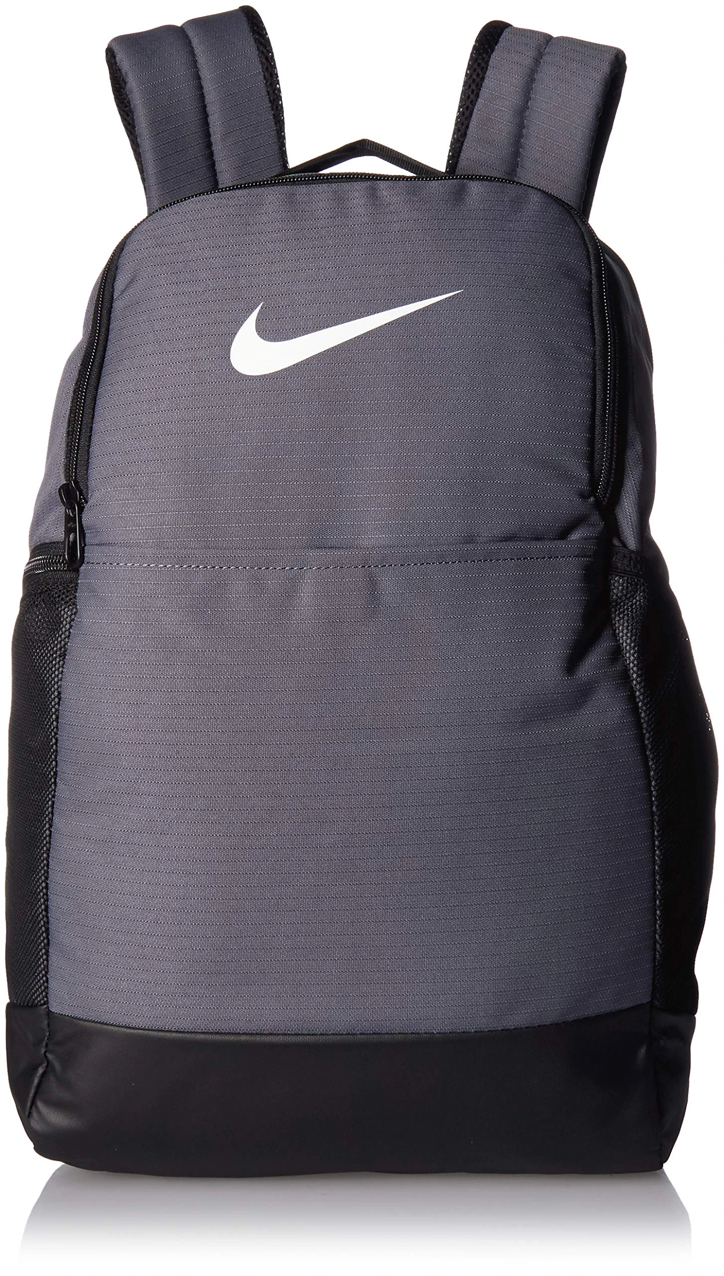 Nike Brasilia Medium Training Backpack, Nike Backpack For Women And Men With Secure Storage & Water Resistant Coating, Flint Grey/Black/White 1 Nike Brasilia Medium Training Backpack, Nike Backpack For Women And Men With Secure Storage & Water Resistant Coating, Flint Grey/Black/White
