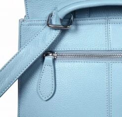 Heshe Womens Leather Backpack Casual Style Flap Backpacks Daypack For Ladies (Light Blue) 10 Heshe Womens Leather Backpack Casual Style Flap Backpacks Daypack For Ladies (Light Blue) -Backpack Shop 91VebKbI3TL