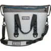 YETI Hopper Two 40 Portable Cooler, Fog Gray / Tahoe Blue