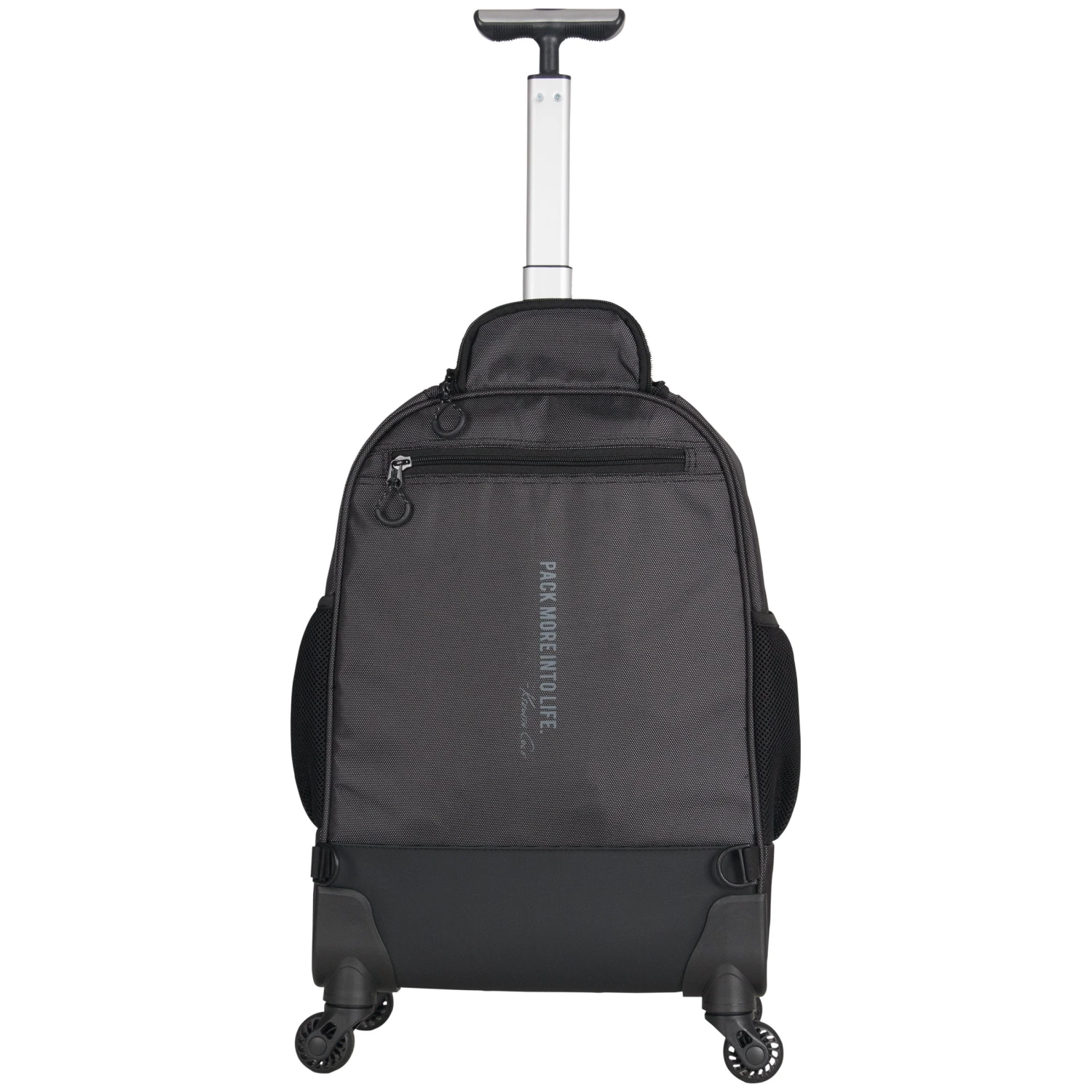 Kenneth Cole Reaction 17" Polyester Dual Compartment 4-Wheel Laptop Backpack, Pindot Charcoal 7 Kenneth Cole Reaction 17" Polyester Dual Compartment 4-Wheel Laptop Backpack, Pindot Charcoal - Image 7
