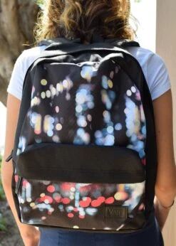 VANS Deana III Black Flashing Lights Backpack -Backpack Shop 91ZsRc 2BikAL