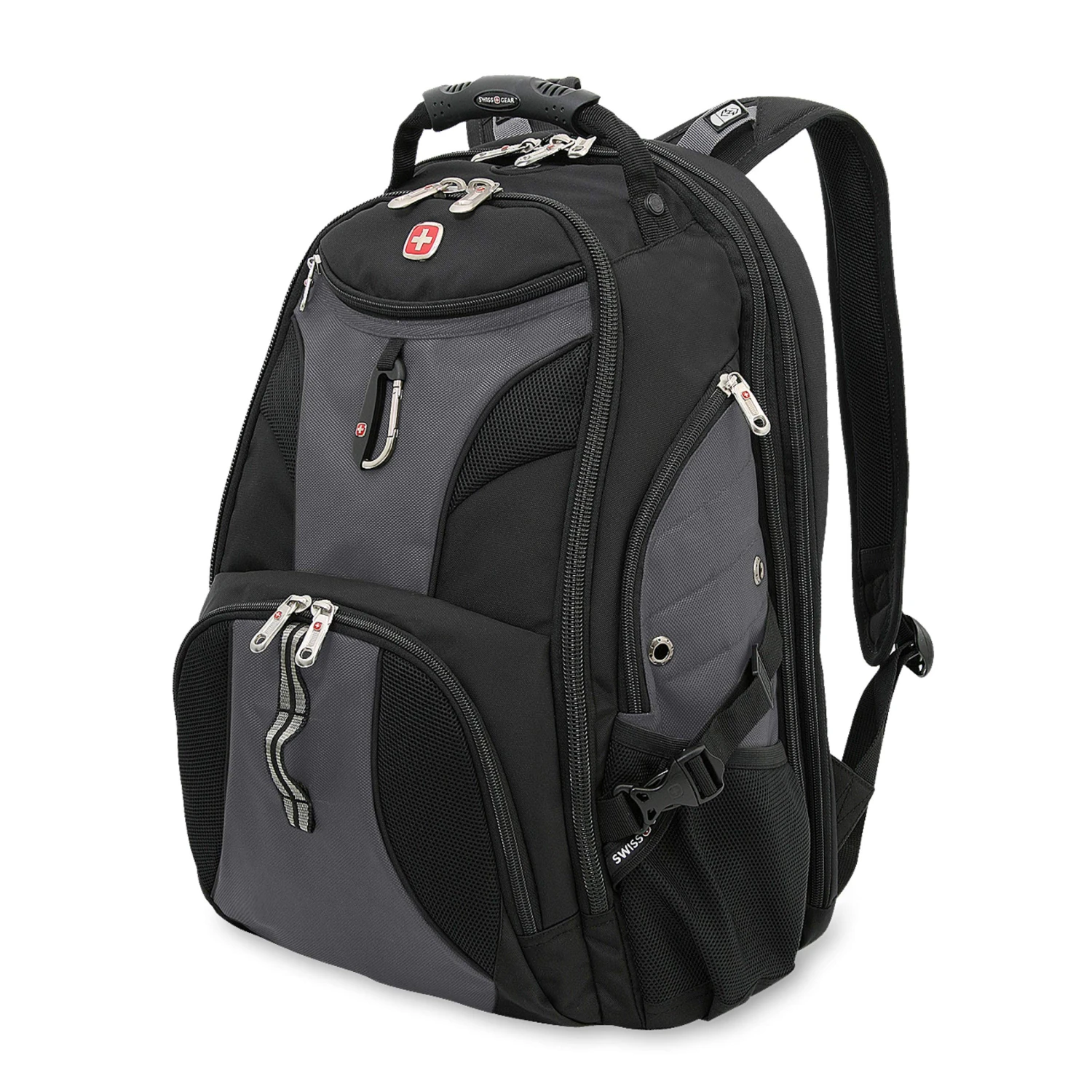 SwissGear Travel Gear 1900 Scansmart TSA Laptop Backpack - Gray 1 SwissGear Travel Gear 1900 Scansmart TSA Laptop Backpack - Gray