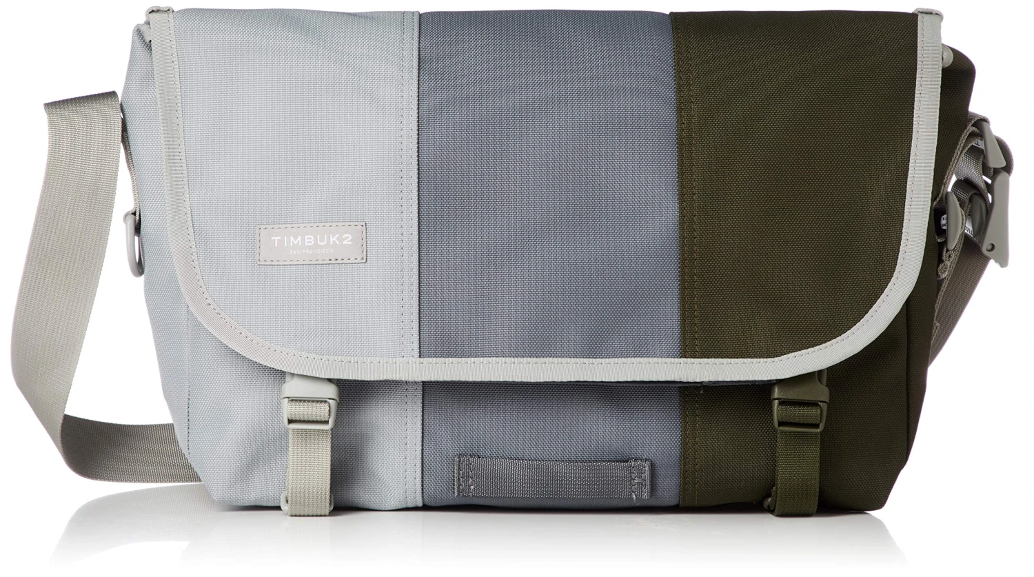 Timbuk2 Classic Tres Colores Messenger Bag, Cinder, X-Small 1 Timbuk2 Classic Tres Colores Messenger Bag, Cinder, X-Small