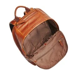 Fossil Men's Leather Estate Backpack, Cognac -Backpack Shop 91axUk91QVL
