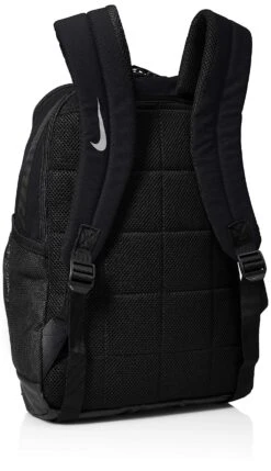 NIKE Youth Brasilia Backpack - Fall'19, Black/Black/White, Misc -Backpack Shop 91cDzrdaUiL