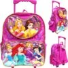 Disney Princess 12" Rolling Backpack (Featuring The 6 Princesses), Sunglasses -