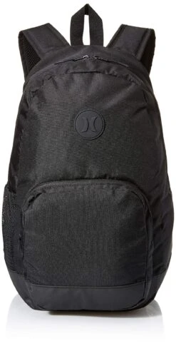 Hurley Men's Blockade Solid Laptop Backpack, Black, QTY -Backpack Shop 91em0cEKGXL
