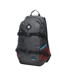 Billabong Element Jaywalker Backpack In Black Grid HTR