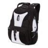 SWISSGEAR Large ScanSmart Laptop Backpack | TSA-Friendly Carry-on | Travel, Work, School | Men's And Women's - Black/White