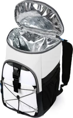 Arctic Zone Titan Deep Freeze 24 Can Backpack Cooler, White -Backpack Shop 91hKNHFCbRL