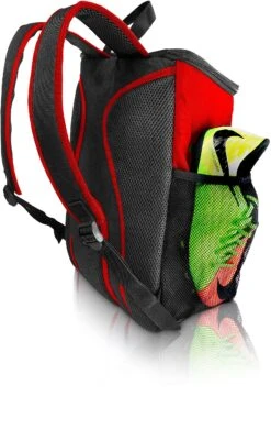 Soccer Backpack With Ball Holder Compartment - For Boys & Girls | Bag Fits All Soccer Equipment & Gym Gear (Black) (Red) 11 Soccer Backpack With Ball Holder Compartment - For Boys & Girls | Bag Fits All Soccer Equipment & Gym Gear (Black) (Red) -Backpack Shop 91hTkv RIPL