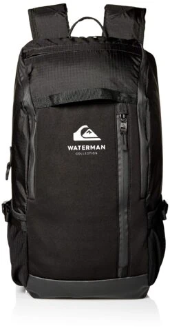 Quiksilver Waterman Men's MAINSWELL Backpack, Black, 1SZ