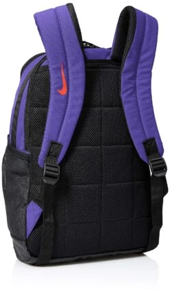 NIKE Youth Brasilia Backpack - Fall'19, Rush Violet/Black/Bright Crimson, Misc -Backpack Shop 91lI3YtYO1L