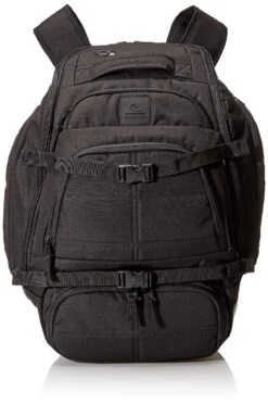 Quiksilver Men's Fetch Backpack, STRANGER Black, 1SZ