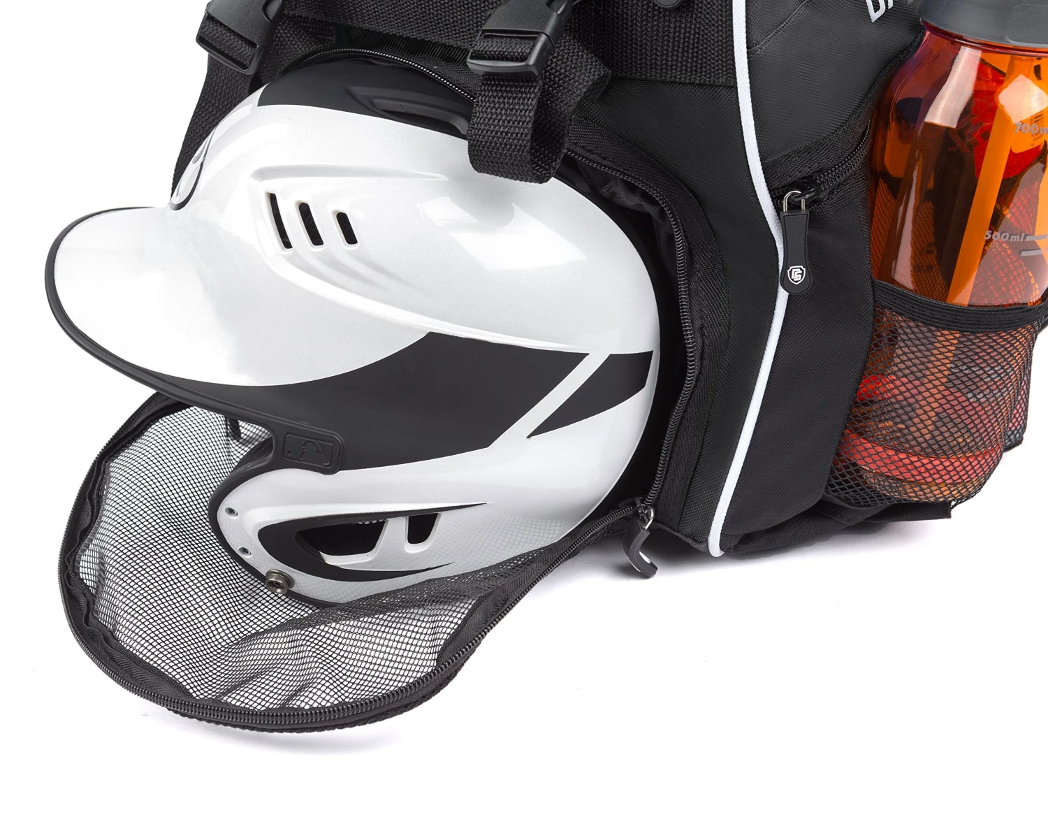 Baseball Bag Softball Backpack - DashSport Bat Bag | T-Ball Equipment And Softball Bag | Bat Pack (Black) 3 Baseball Bag Softball Backpack - DashSport Bat Bag | T-Ball Equipment And Softball Bag | Bat Pack (Black) - Image 3