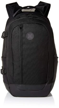 Hurley Men's Wayfarer Delux Laptop Backpack, Black, QTY