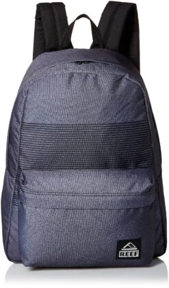 Reef Men's Moving On Backpack, Black Pinstripe
