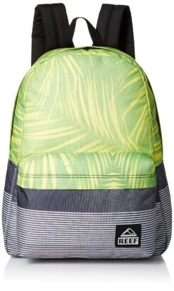 Reef Men's Moving On Backpack, Black/green