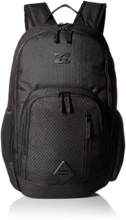 Billabong Men's Classic School Command Backpack, Stealth Black, One Size