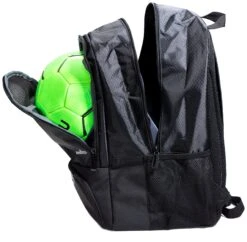 Athletico Youth Soccer Bag - Soccer Backpack & Bags For Basketball, Volleyball & Football | Includes Separate Cleat And Ball Compartments (Black) -Backpack Shop A1XfkNzCk4L