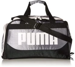 PUMA Women's Evercat Dispatch Duffel, Grey/Black, OS