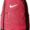 Nike Brasilia Training Backpack, Extra Large Backpack Built For Secure Storage With A Durable Design, Rush Pink/Black/White