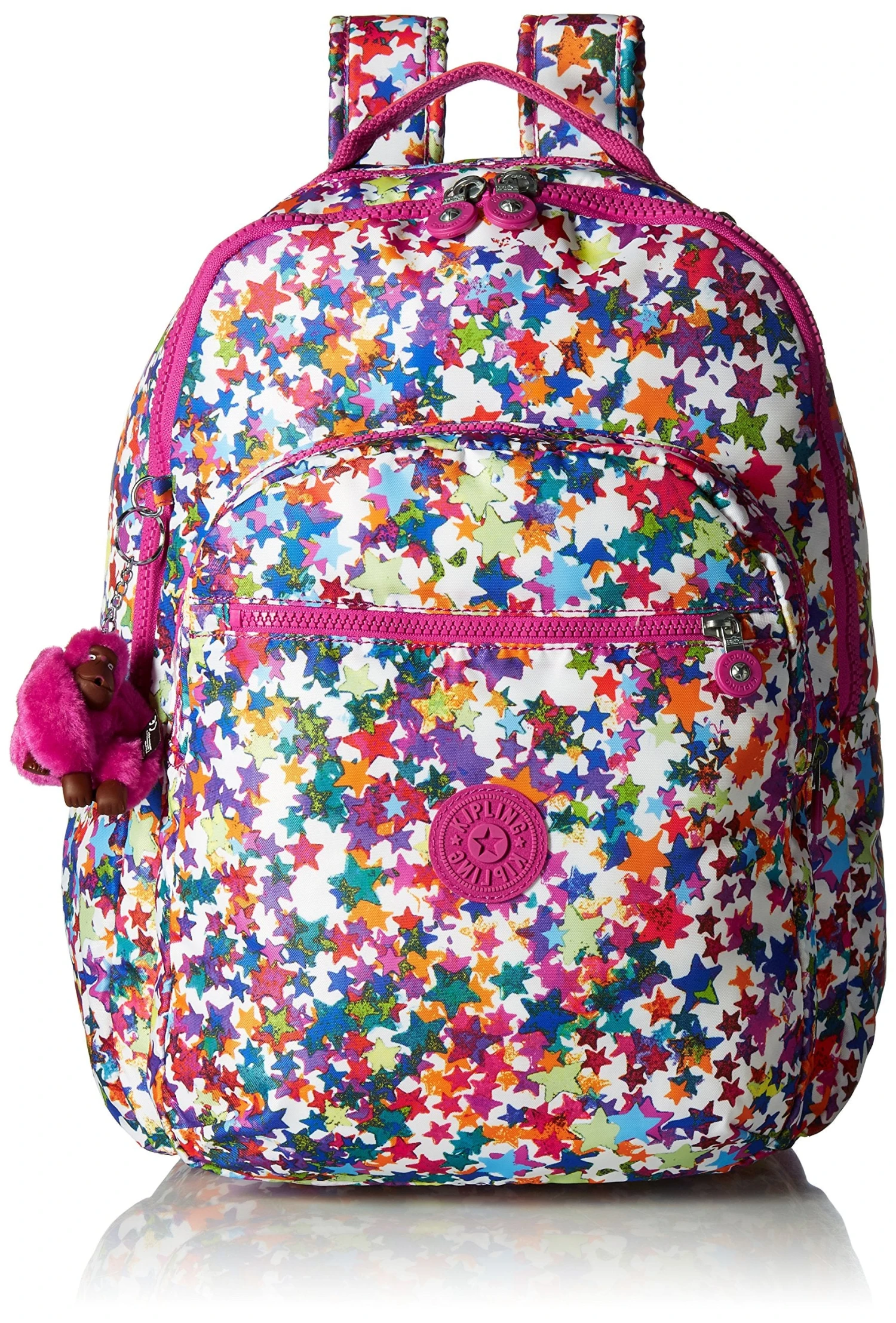 Kipling Seoul L Solid Laptop Backpack, Kaleidoscope Block 1 Kipling Seoul L Solid Laptop Backpack, Kaleidoscope Block