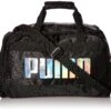PUMA Women's Evercat Dispatch Duffel, Black/Multi, OS